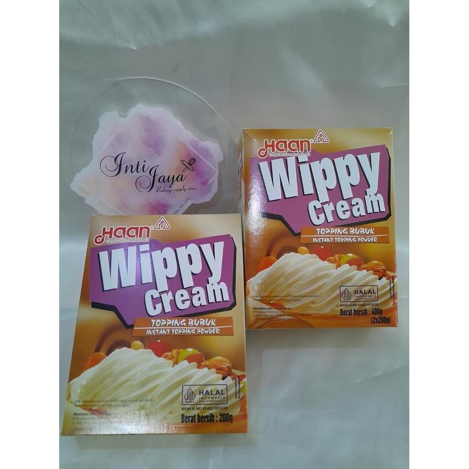 

Kualitas terbaik] HAAN WIPPY CREAM BUBUK KOTAK
