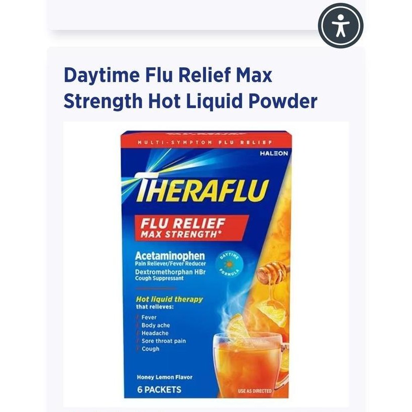 NEW Theraflu Severe Cold Relief Daytime and Nightime