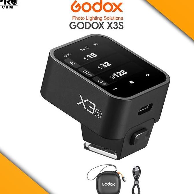TERBARU - Godox X3 Trigger Touchscreen TTL Wireless Flash Trigger / Godox X3N / Godox X3S / Godox X3