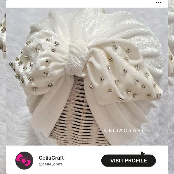 Turban Irise Diamond Part 2 Beludru Dewasa Anak