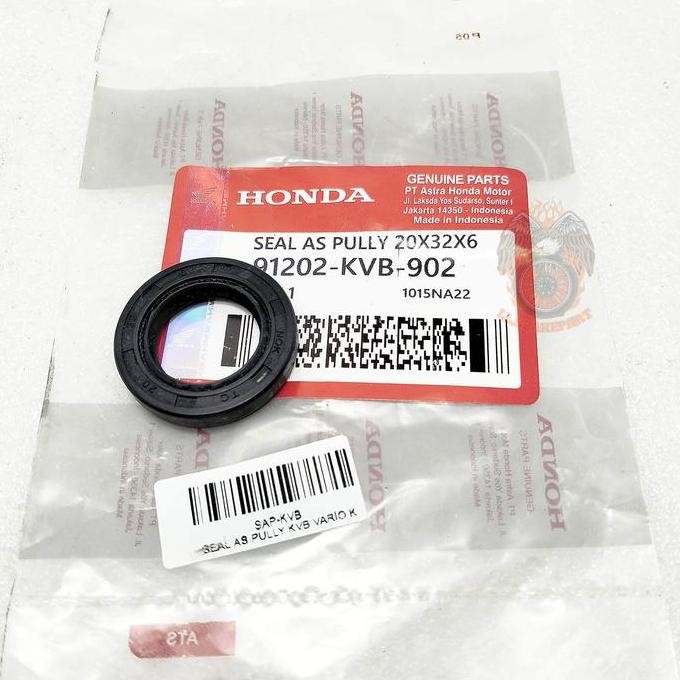 (ORI) SEAL AS PULLY PULLEY BELAKANG HONDA KVB BEAT KARBU BEAT POP STREET SCOOPY FI ESP ASLI ORIGINAL