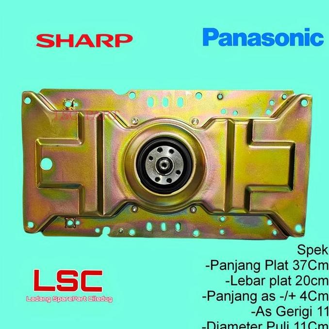 HARGA DISC - Gearbox Mesin cuci Sharp 1 tabung ES F800H Gear box Top Loading Panasonic NO6 Girbok