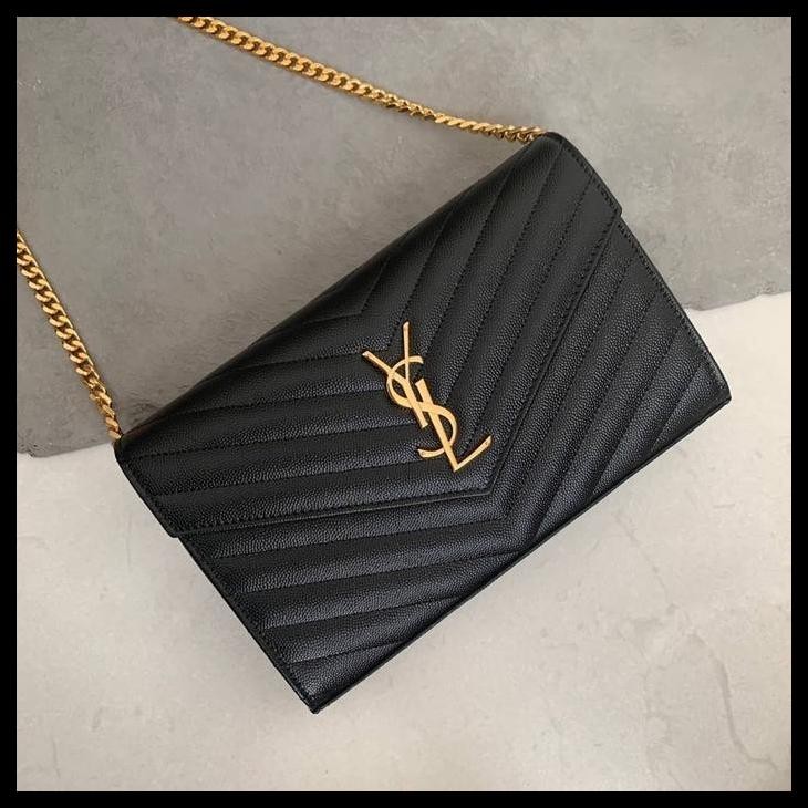 Ysl Monogram Woc 22Cm In Black Ghw Best Quality