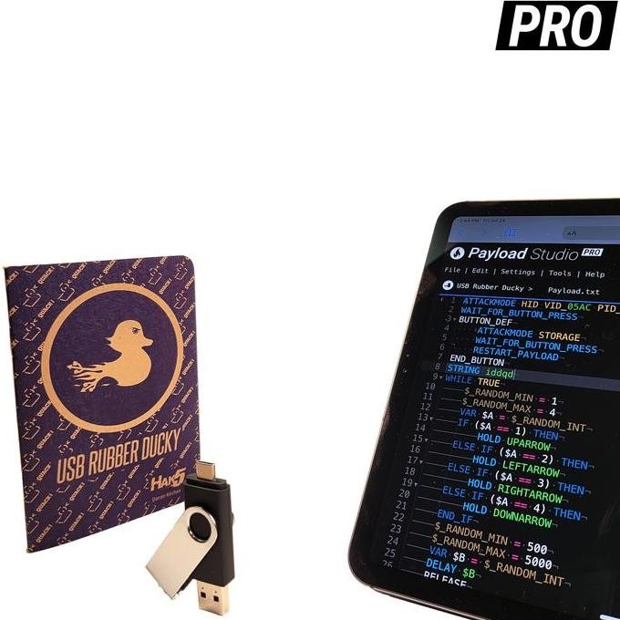 ready HAK5 USB Rubber Ducky