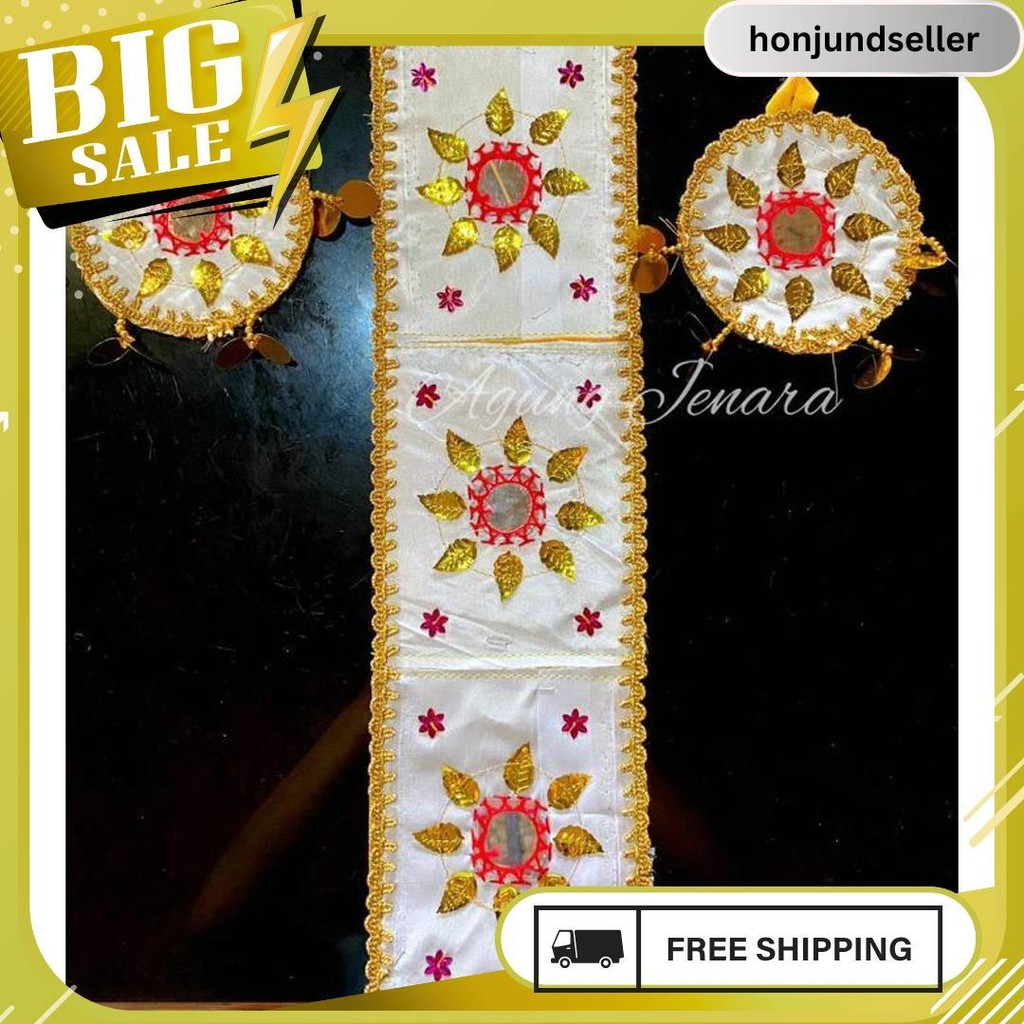 Lamak Pis Bolong |  Lamak Bali | Lamak Pelinggih Flash Sale