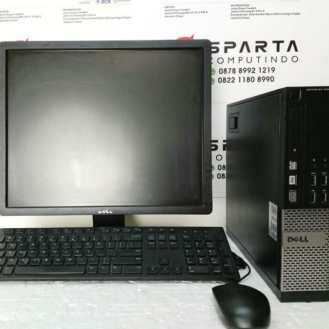 Paket Komputer Dell Optiplex 3020 Atau 9020 Core I5 Haswel New Stok