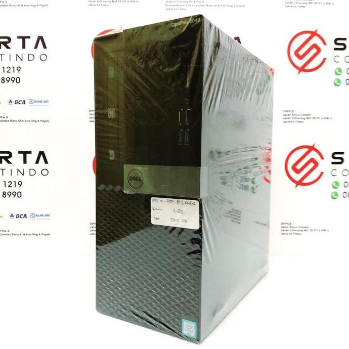 Komputer Pc Dell 3040 Mt Core I5 6500 Second Ber New Stok