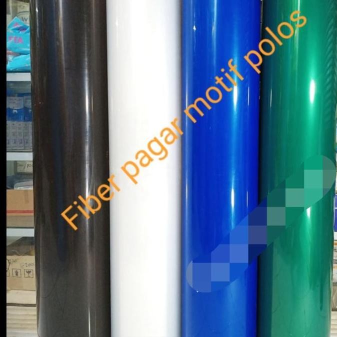 Fiber pagar Polos/fiber plastik pagar/fiber plat polos/fiber meteran murah