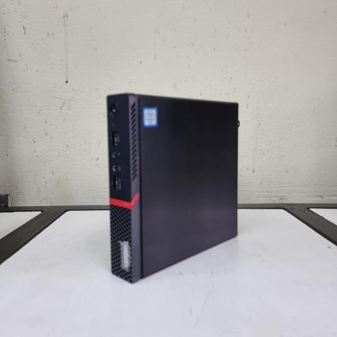 Pc Mini Lenovo Thinkcentre I3 Gen7 8Gb Ssd 256 Adaptor+ Layar 15.6In New Stok