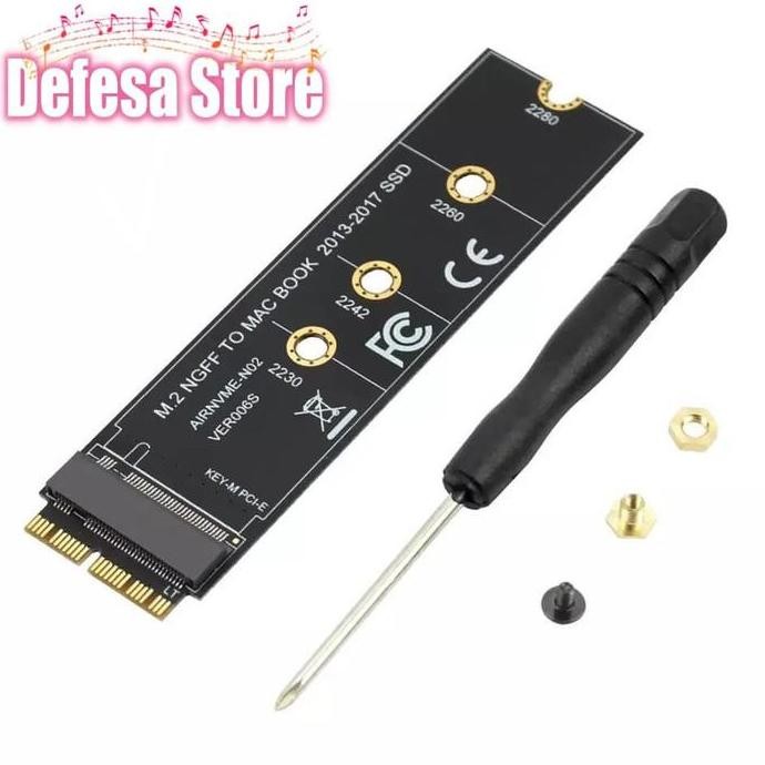 ready Converter SSD Adapter Card for MacBook Air & Pro M key M.2 PCIe AHCI S