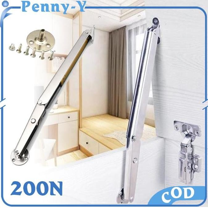 200N Engsel Salon Jendela Tebal Engsel Pintu Lipat Hidrolik Engsel Lipat Sikutan