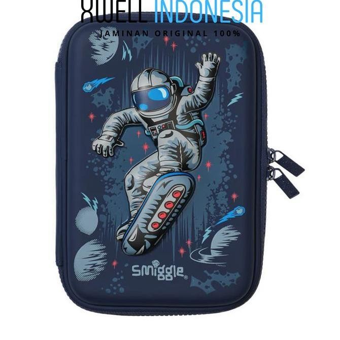 

Pencil Case Smiggle Epic Adventures Hardtop Pencil Case IGL452612NAV Kualitas Original
