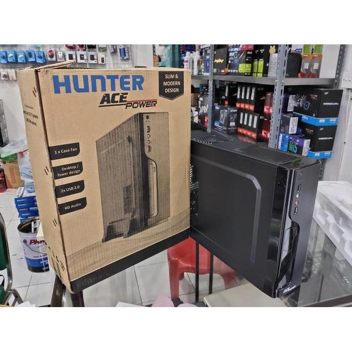 Cpu Rakitan Core I5-2400 Ram 8Gb Case Mini Slim Hunter Free Wifi New Stok