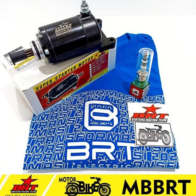 Dinamo Starter BRT Tiger Bore Up 250cc Sampai 400cc