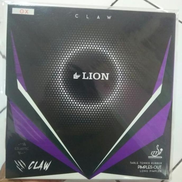 HARGA DISC - KARET TENIS MEJA BINTIK PANJANG LION CLAW ORIGINAL