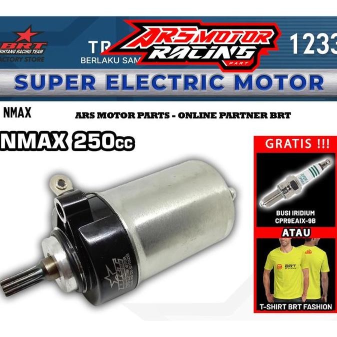 DINAMO STARTER BRT NMAX MIO M3 MIO J - BORE UP 150CC- 250CC FREE BUSI