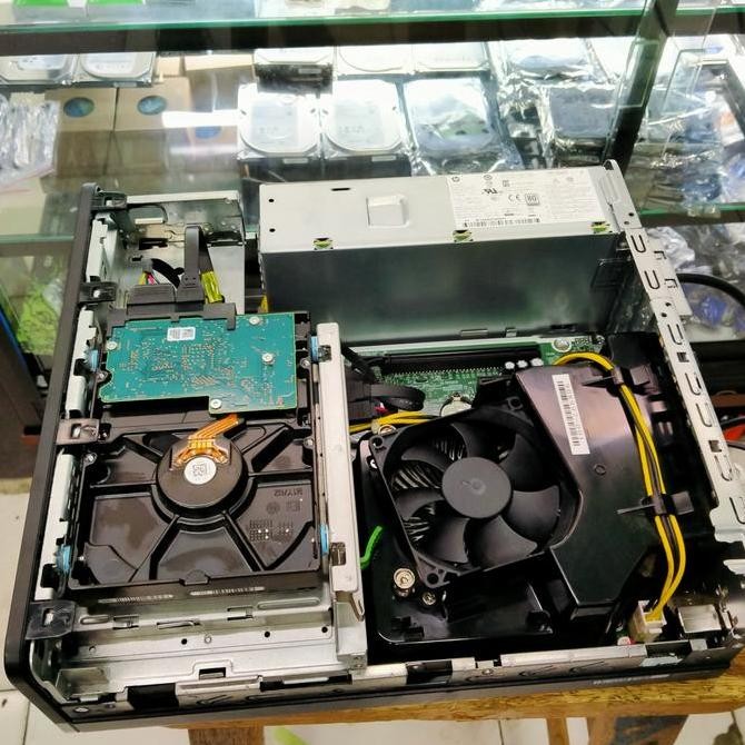 Cpu Hp Prodesk 600 G3 Sff Core I3 7100 Ram 8Gb Hdd 1Tb Second Bagus New Stok