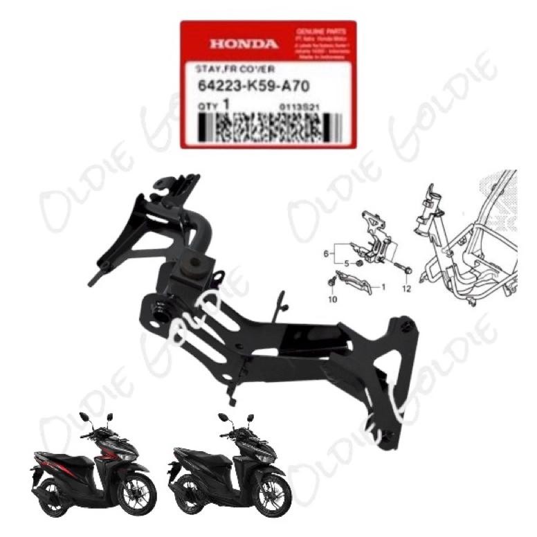 64223-K59-A70 Besi Dudukan Panel Tameng Dasi New Vario 125 150 Led 2018 AHM