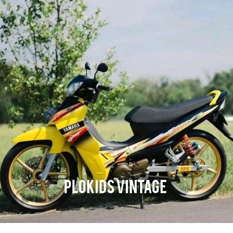 Cover Body Halus YAMAHA Jupiter Z New Jupiter Burhan rna Hitam Kuning