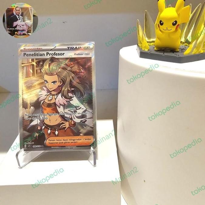Penelitian Profesor Olim sr sv1s pokemon tcg indo