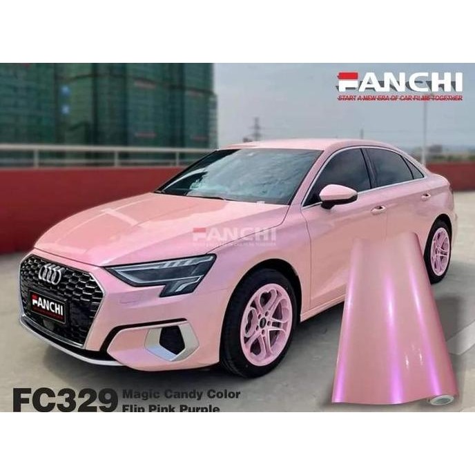 

50cm Sticker Fanchi FC329 Magic Candy Color Flip Pink Purple 50cm