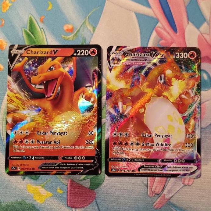 Pokemon TCG Indonesia - Charizard V & V Max