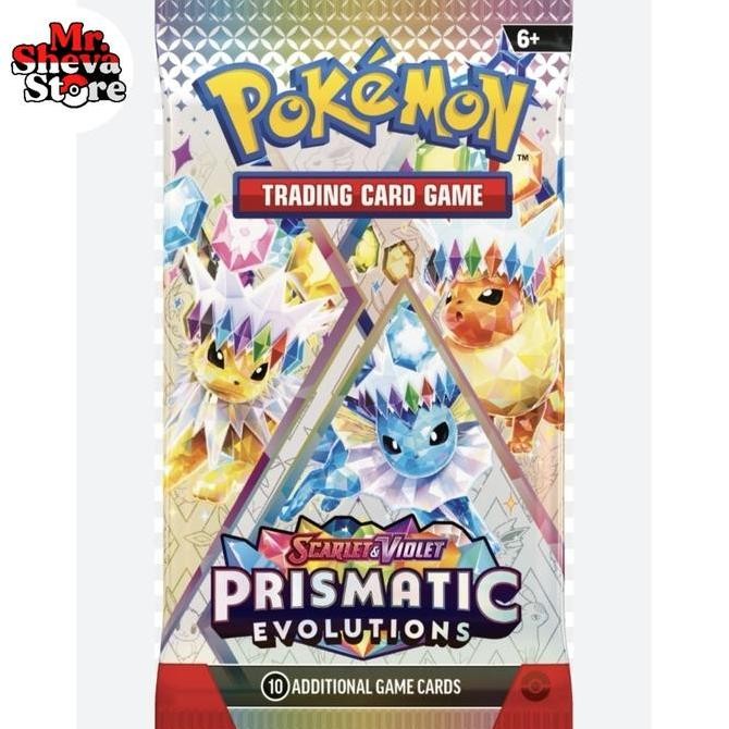 Pokemon Prismatic Evolutions Booster Pack