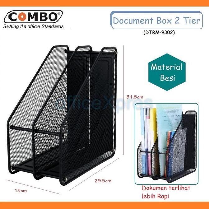 

READY Rak Box File Kantor 2 Tier / Rak Dokumen layer / Document Rack / File NEW