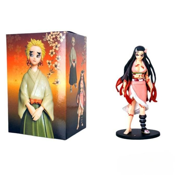 restock  [ FIGURE NEZUKO ] Pajangan action figure anime demon slayer nezuko iblis