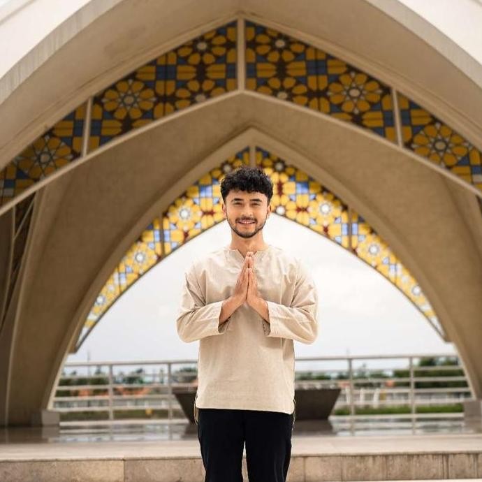 baru  Turki Kemeja Koko Linen V-neck Lengan 7/8 BYBLANK Kemeja Koko Soft Cotton Linen Pria