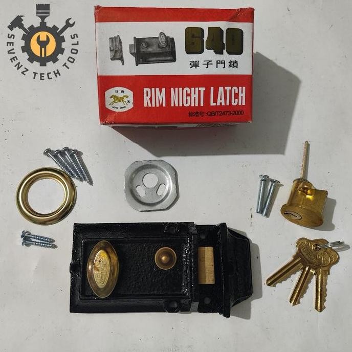 Kunci Pintu Otomatis 640 / Kunci Kodok 640 Anchor Cap Kuda Emas Murah Asli Kuningan