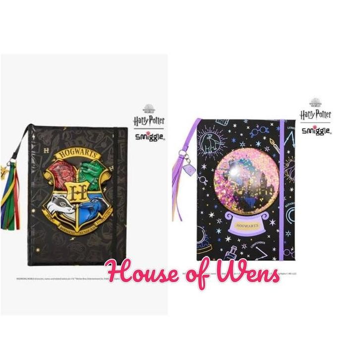 

READY SMIGGLE HARRY POTTER A5 NOTE BOOK ORIGINAL - BUKU CATATAN SMIGGLE NEW