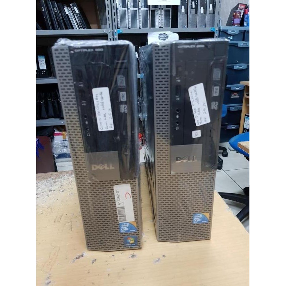 Obral Pc Dell 790 Slim Core I7 Sandy Bridge Ram 8Gb 500Gb Dvd New Stok