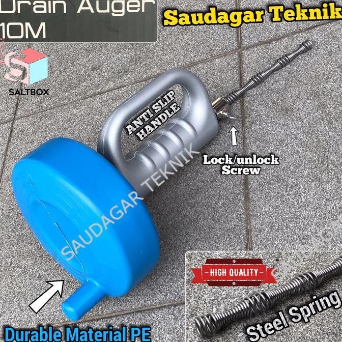 Pipe Drain Cleaner Alat Pembersih Saluran Pipa Mampet Air Mampet