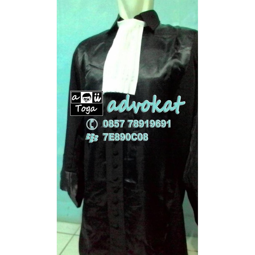 ready toga advokat pengacara jaksa premium