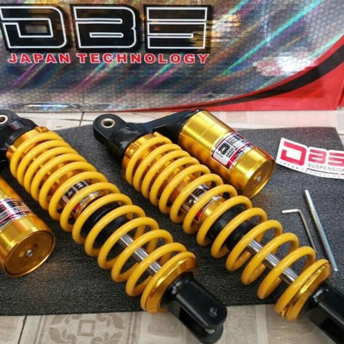 SHOCK SOK TABUNG AEROX 155 KUNING MEREK DBS MODEL YSS