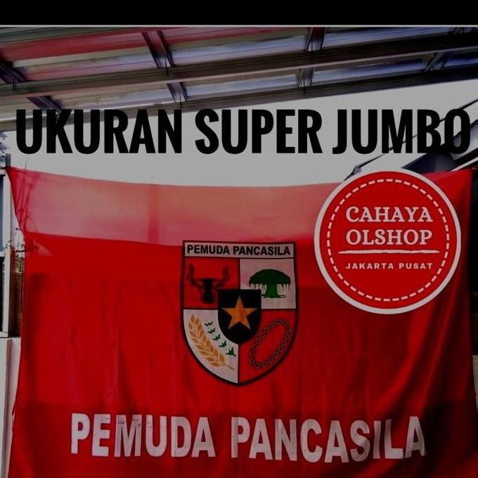 bendera pp / bendera pemuda pancasila 150 x 225
