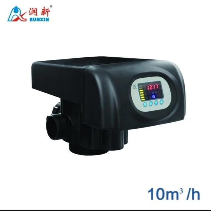 Kepala auto filter runxin F75A leher 4" model top mount head auto