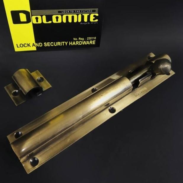 Grendel Selot Antik Brass Dolomite 6"