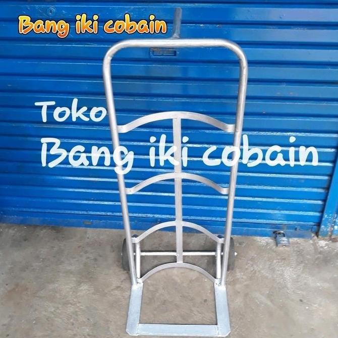 Troli Galon Air Aqua Trolley Troli  Angkut Barang Troli Besi
