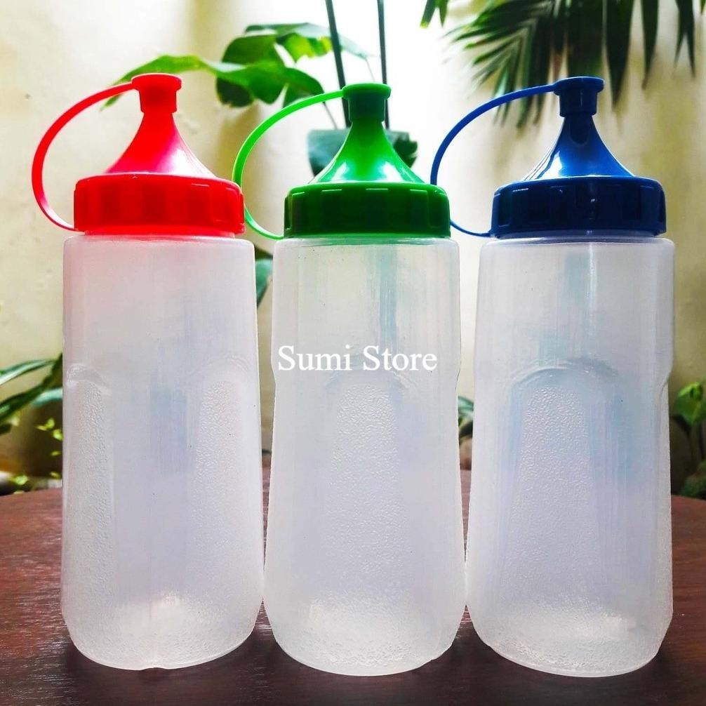 Botol Kecap 500Ml / Botol Saus Plastik / Botol Plastik Kecap Murah Trending