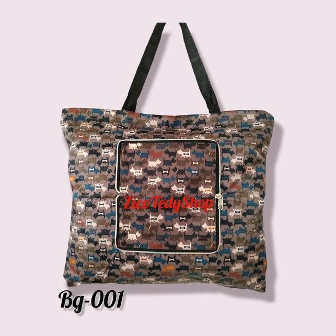 baru TAS BELANJA LIPAT RESLETING (PAKAI RESLETING) BG-001 KANTONG BELANJA