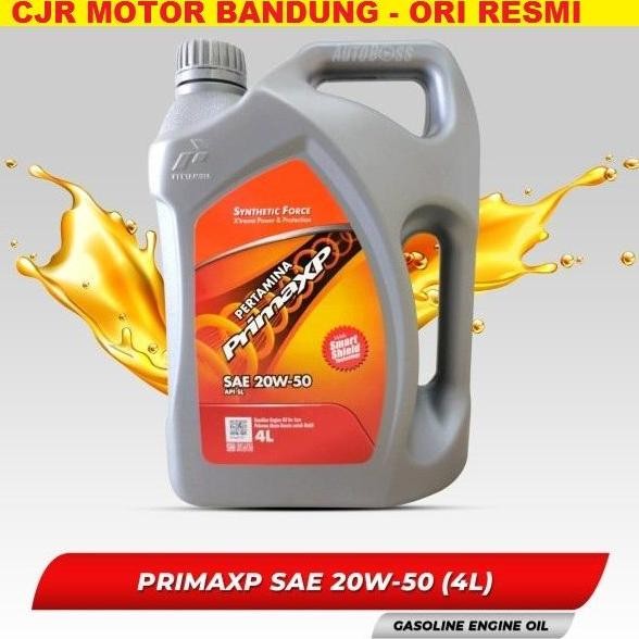 NEW OLI PERTAMINA Mesran Prima XP 20 50 4L oli mesin mobil ORI ASLI RESMI