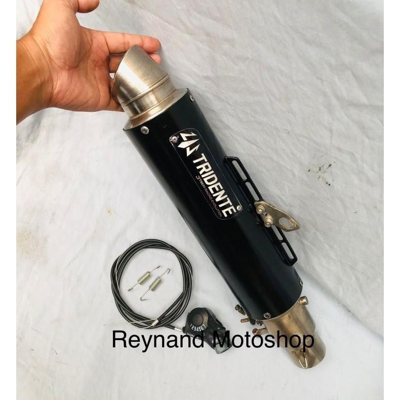 Premium knalpot 3tech tridente f23 Modular Carbon Ronin musashi Ronin katana Spartan gp3 tridente f1