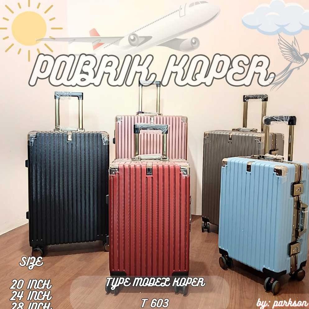 KOPER PARKSON T603,KOPER 28INCH/KOPER 24INCH/KOPER 20INCH SIZE BAGASI DAN CABIN IMPORT