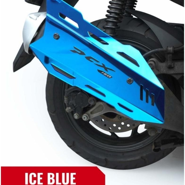 Premium Muffler PCX 160 Cover knalpot PCX 160 thn 2021-2025 Aksesoris knalpot PCX 160