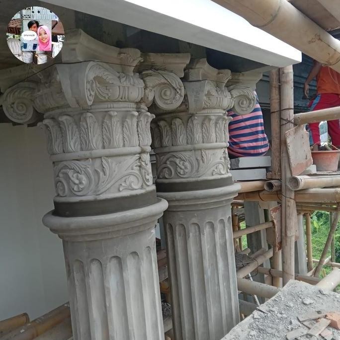 mahkota pilar beton kepala pilar rumah kepala tiang pilar beton