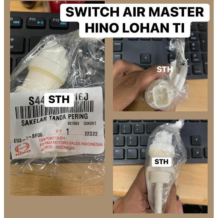 SWITCH AIR MASTER SERVO REM HINO LOHAN TI ORINAL HINO