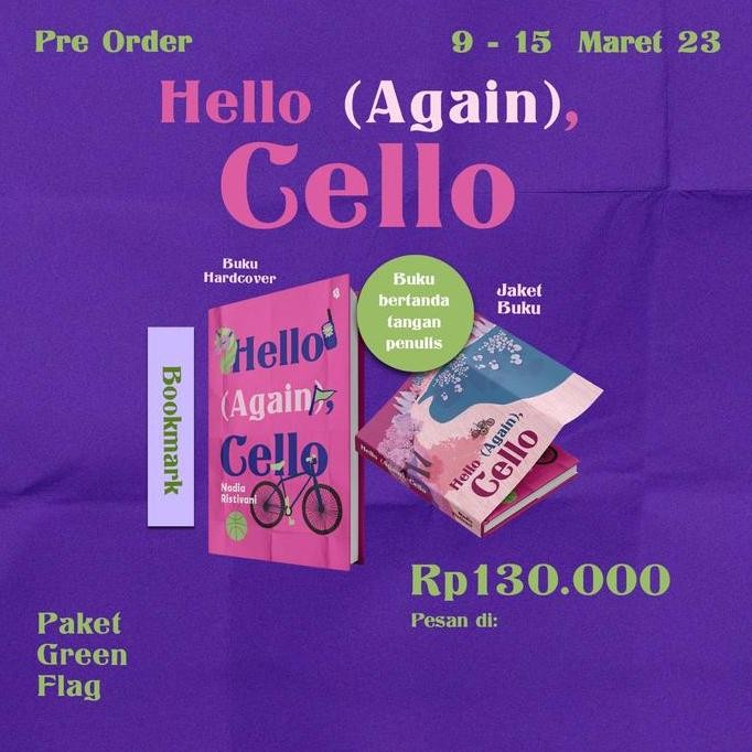 Hot Sale Novel Hello (Again), Cello Hardcover