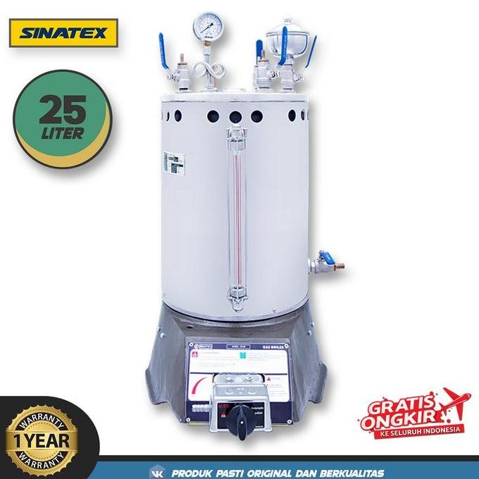 Sinatex Boiler Setrika Uap Otomatis Manual Laundry 25 Liter SINATEX GM